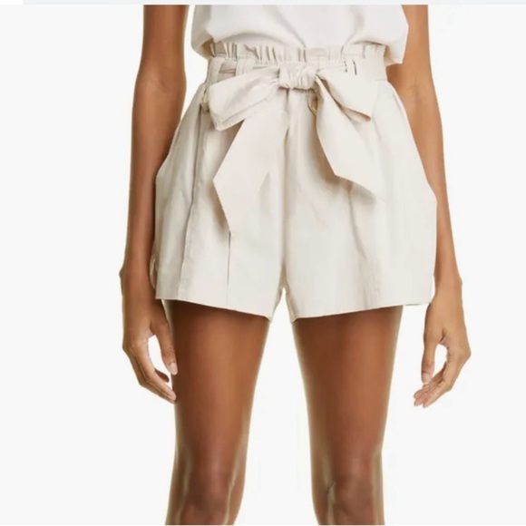 Ramy Brook Pants - NWT‎ Ramy Brook Sandstone Tie Belt Paperbag Zaydie Shorts Size 00 reg $265